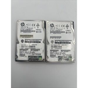 HP 300GB 2.5" 6Gbps 10k RPM SAS Server Hard Drive 597609-001 EG0300FBDBR Lot Of